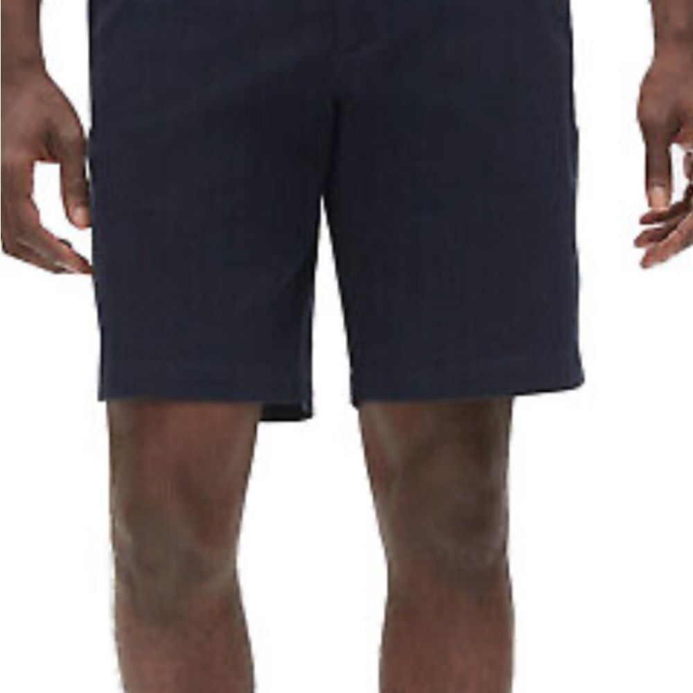 Banana Republic Aiden Navy Blue Flat Front Shorts